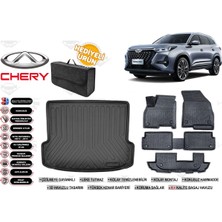 Chery Tiggo 8 Pro 2024 Model Bagaj Havuzu+4d Araca Özel Havuzlu 7 Kişilik Paspas Takımıı Rice