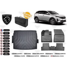 Peugeot 3008 2023 Model Üst Bagaj Havuzu+4d Araca Özel Havuzlu Paspas Takımıı Rice