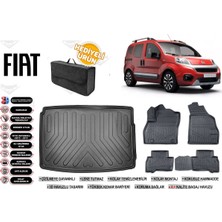 Fiat Fiorino 2016 Model Bagaj Havuzu+4d Araca Özel Havuzlu Paspas Takımıı Rice