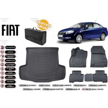 Fiat Linea 2012 Model Bagaj Havuzu+4d Araca Özel Havuzlu Paspas Takımıı Rice