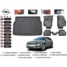 Opel Astra H Hb 2005 Model Bagaj Havuzu Araca Özel Paspas Takımı Flex