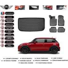 Mini Electric Cooper Se (F56) 2025 Model Alt Bagaj Havuzu Araca Özel Paspas Takımı Flex