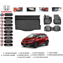 Honda Jazz Crosstar 2022 Model Bagaj Havuzu Araca Özel Paspas Takımı Flex