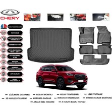 Chery Tiggo 7 Pro 2023 Model Bagaj Havuzu Araca Özel Paspas Takımı Flex
