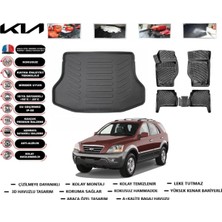 Kia Sorento 2007 Model Bagaj Havuzu Araca Özel Paspas Takımı Flex