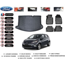 Ford Fiesta 2010 Model Bagaj Havuzu Araca Özel Paspas Takımı Flex