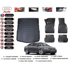 Audi A6 2008 Model Bagaj Havuzu Araca Özel Paspas Takımı Flex