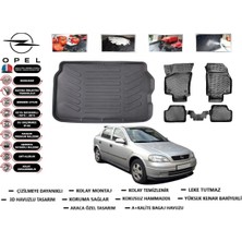Opel Astra G Hb 2004 Model Bagaj Havuzu Araca Özel Paspas Takımı Kauçuk