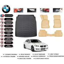 Bmw 5 Serisi F10 2012 Model Bagaj Havuzu(Paspası)+Araca Özel Bej Paspas Takımı Flex