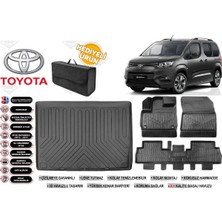 Toyota Proace City 2025 Model Bagaj Havuzu+4d Araca Özel Havuzlu Paspas Takımıı Rice