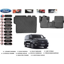 Ford Tourneo Custom 2025 Model Bagaj Havuzu Araca Özel Paspas Takımı Flex