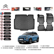 Citroen C3 Aircross 2024 Model Alt Bagaj Havuzu Araca Özel Paspas Takımı Flex