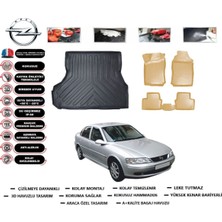 Opel Vectra B 1999 Model Bagaj Havuzu(Paspası)+Araca Özel Bej Paspas Takımı Flex