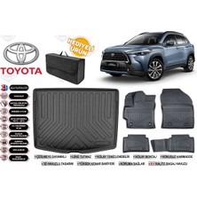 Toyota Corolla Cross 2023 Model Bagaj Havuzu+4d Araca Özel Havuzlu Paspas Takımıı Rice