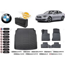 Bmw 5 Serisi F10 2016 Model Bagaj Havuzu+4d Araca Özel Havuzlu Paspas Takımıı Rice