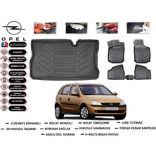 Opel Corsa C 2006 Model Bagaj Havuzu Araca Özel Paspas Takımı Flex