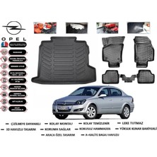 Opel Astra H Sedan 2008 Model Bagaj Havuzu Araca Özel Paspas Takımı Flex