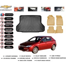 Chevrolet Lacetti Hb 2016 Model Bagaj Havuzu(Paspası)+Araca Özel Bej Paspas Takımı Flex