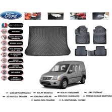 Ford Connect 2011 Model Cepli Bagaj Havuzu Araca Özel Paspas Takımı Flex