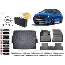 Opel Grandland 2023 Model Üst Bagaj Havuzu+4d Araca Özel Havuzlu Paspas Takımıı Rice