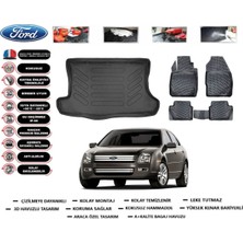 Ford Fusion 2007 Model Bagaj Havuzu Araca Özel Paspas Takımı Flex