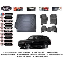 Land Rover Range Rover Sport 2012 Model Bagaj Havuzu Araca Özel Paspas Takımı Flex