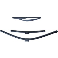 Renault Zoe 2014-2019 Ön Cam Arka Cam Silecek