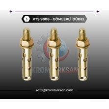 Kromtürksan -Gömlekli Çekmeli Dübel M10X85