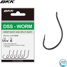 Bkk Dss Worm Halkalı Iğne #1/0 (6 Adet)