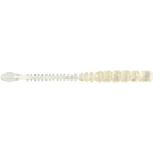 Mustad Aji Beaver Tail Silikon Kurt 001 - Clear Rbow Glıtter 64MM - 12Lİ