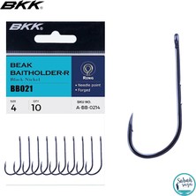 Bkk BB021 Beak Baitholder Delikli Iğne Siyah #4 (10 Adet)