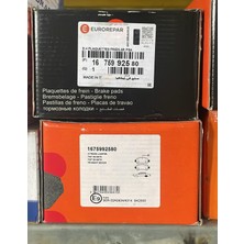 Eurorepar 1675992580 Arka Balata Takım Jumper/ducato/boxer