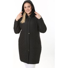 TUTveAL Collection Kapitone Mont, Kaban, Içi Kürklü Kapitone Mont ,büyük Beden Mont, Su Itici Mont, Vizon Rek