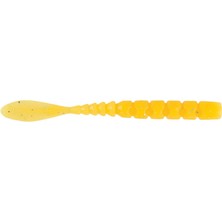 Mustad Aji Fish Tail Silikon Kurt 008 - Orange Lumınous 5cm - 12Lİ