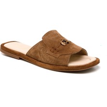 Kadın Terlik RC-25Y-001-R29635 John May 239-TÜTÜN Süet