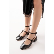 Kadın AYAKKABIST-003 Ten Rugan Günlük 4 cm Topuklu Bayan Ayakkabı