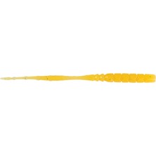 Mustad Aji Straight Tail Silikon Kurt 008 - Orange Lumınous 76MM - 12Lİ