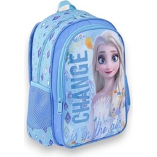 Frozen Lisanslı Kız Çocuk Beslenme Çantası, Beslenme Kutusu Kız Çocuk Okul Çantası Ilkokul
