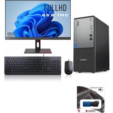 Thinkcentre Neo 50T G5 12UB000BTR Core I5 13400-32GB Ddr5 Ram-1 Tb Windows 11 Pro + 23,8'' Monitör