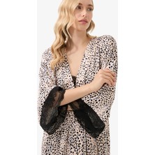 Kadın Sabahlık 51914 - Baskılı