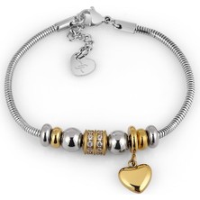 Daniel Klein DKJ.3.10022-3 Çelik Gri Renk Kadın Bileklik