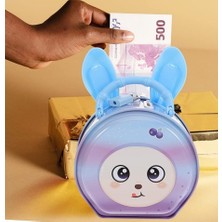 Metal Kurumi Kumbara Unicorn Mavi Kumbara