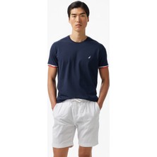 Nautica Erkek Lacivert Regular Fit T-Shirt V55225T.4NV
