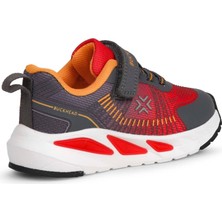 Buckhead Çocuk Işıklı Cırtlı Günlük Ayakkabı BUCK3045 Sonıc Kırmızı Çocuk Ayakkabısı