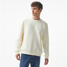 Nautica Erkek Beyaz Regular Fit Sweatshirt K47023T.1MA