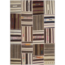 Bespoky El Dokuma Bej Yün Halı | El Yapımı Klasik Salon Halısı | %100 Doğal Yün | UNİQUE-2232