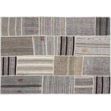 Bespoky 160x230 cm El Dokuma Kahverengi Yün Halı | El Yapımı Klasik Salon Halısı | %100 Doğal Yün | UNİQUE-1133