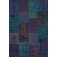Bespoky 160x230 cm Çok Renkli Klasik Yün Halı | Salon Yatak Odası Halısı | %100 Doğal Yün El Yapımı El Dokuma | UNİQUE-33874