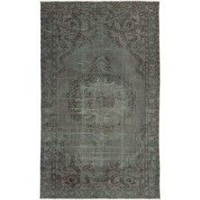 Bespoky 175x292 cm El Dokuma Mavi Yün Halı | El Yapımı Klasik Salon Halısı | %100 Doğal Yün | UNİQUE-14240