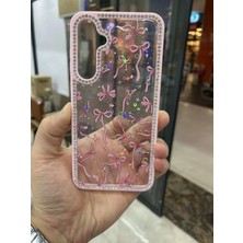Samsung Galaxy S24 Fe Kenarları Elmas Taşlı Kapak Premium Darbe Korumalı Kılıf
